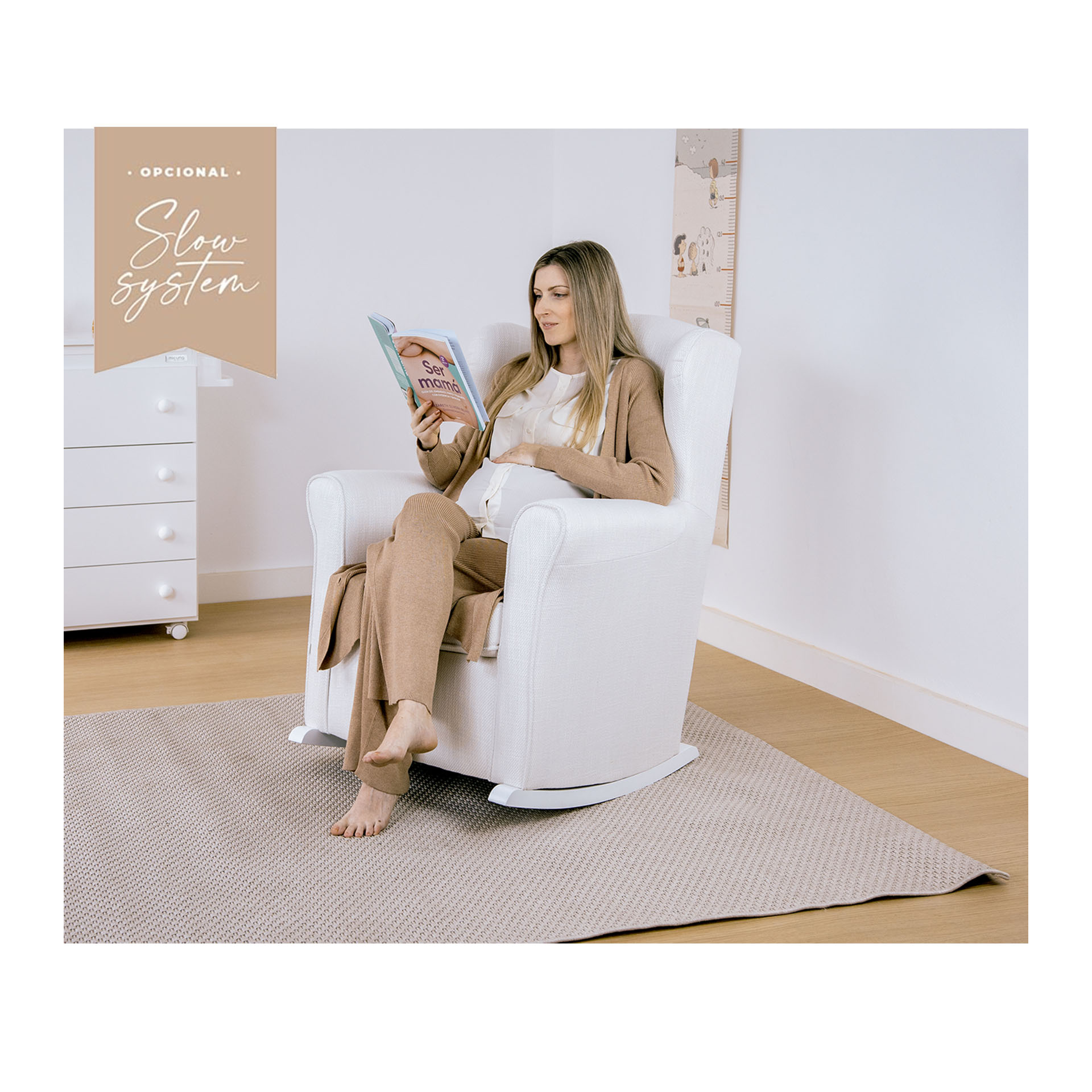 SOFÁ AMAMENTAÇÃO NANNY SLOW SYSTEM