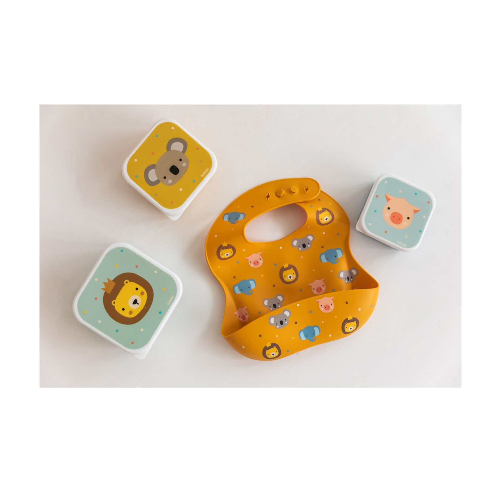 BABETE SILICONE ANIMAL FRIENDS