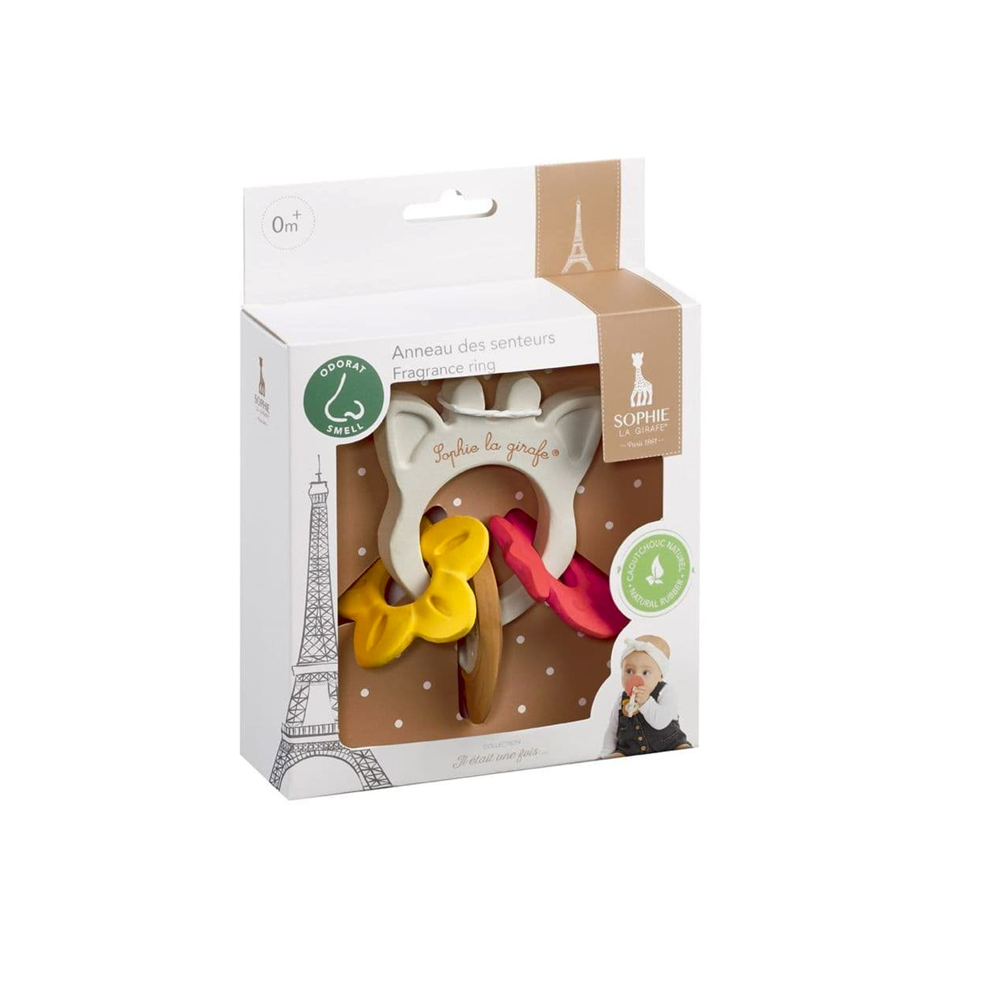 OLFATO: ANEL DE FRAGRÂNCIAS SOPHIE LA GIRAFE