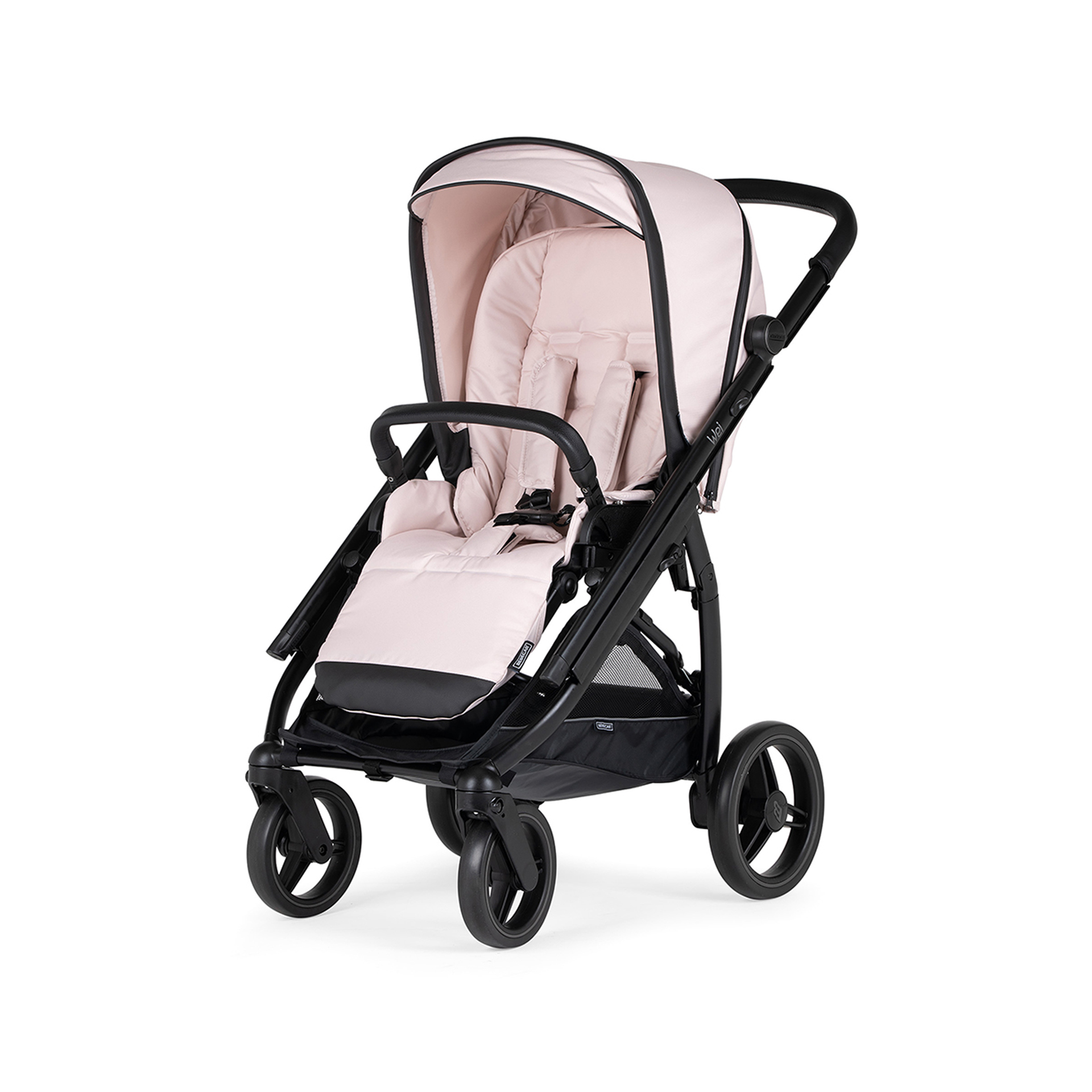 CARRINHO WEI SOFT PRETO MATE + EASYMAXI XL-I SOFT