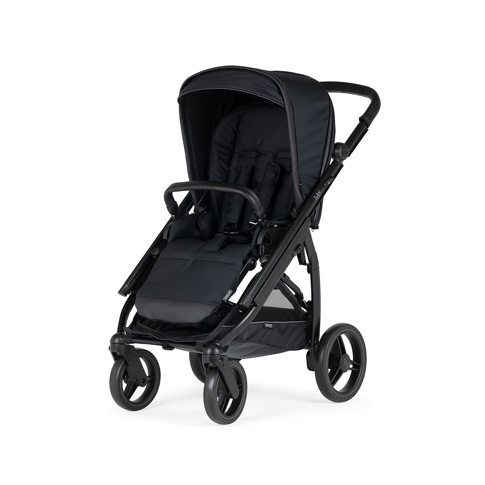 CARRINHO WEI SOFT PRETO MATE + EASYMAXI XL-I SOFT