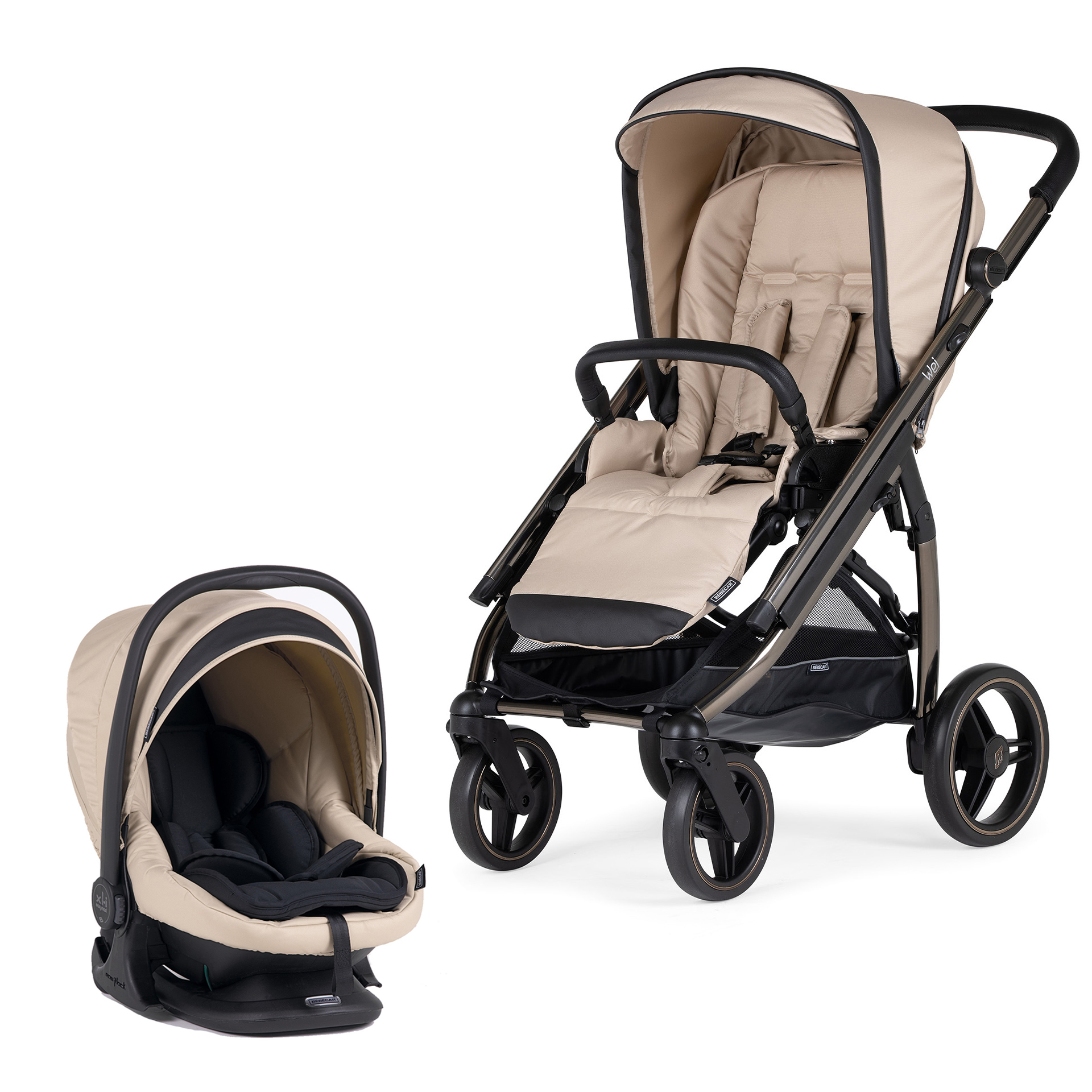 CARRINHO WEI SOFT FUMÉ + EASYMAXI XL-I SOFT