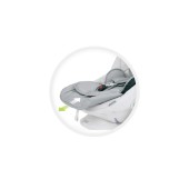 CARRINHO WEI SOFT FUM ROSA + EASYMAXI XL-I SOFT