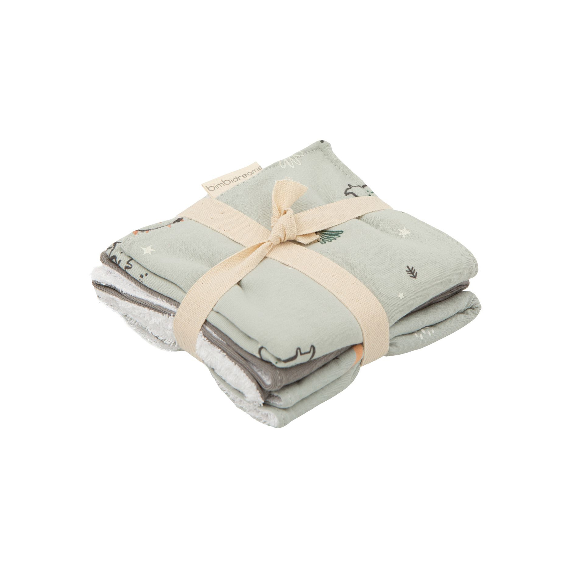 PACK 3 TOALHITAS BEBE JURASIC