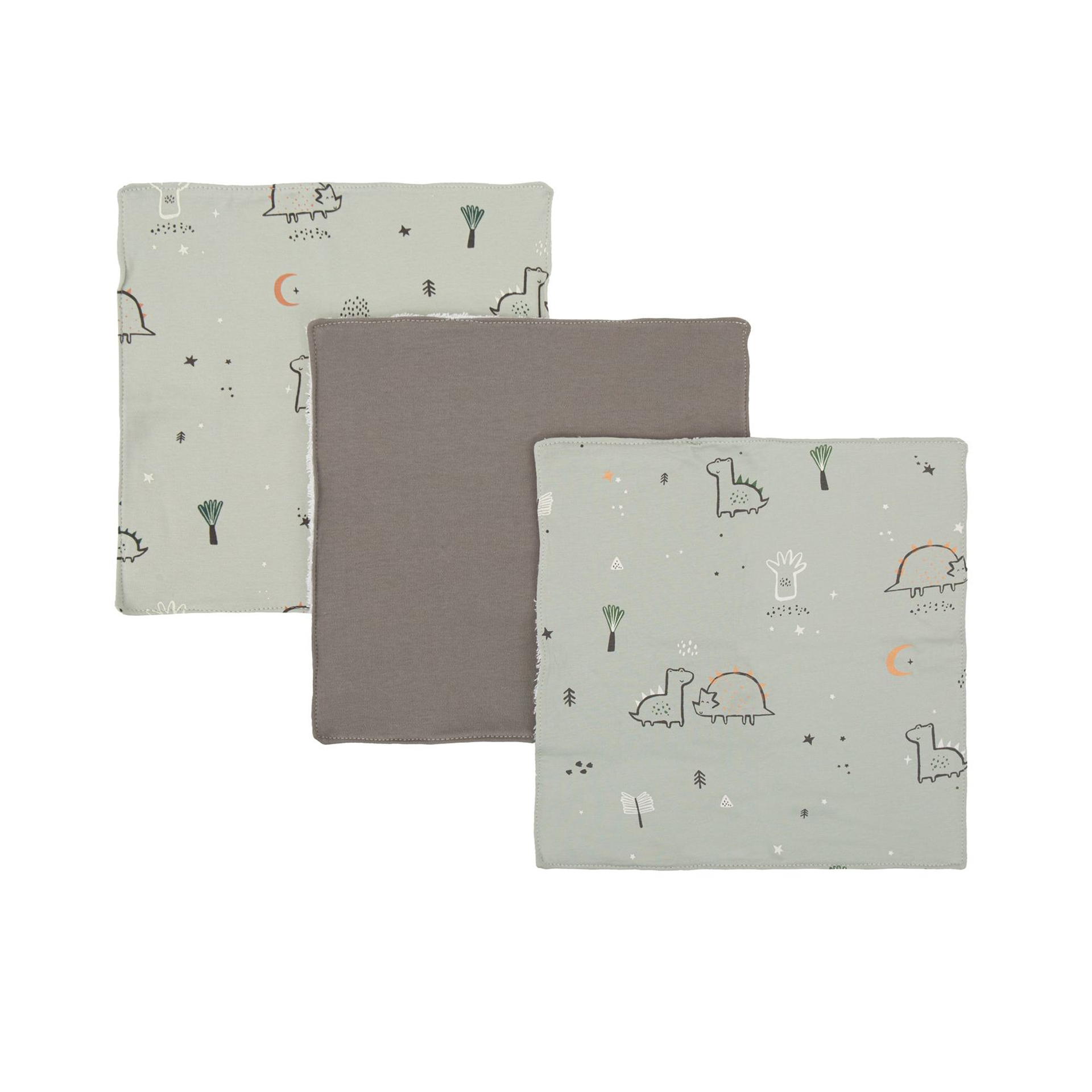 PACK 3 TOALHITAS BEBE JURASIC