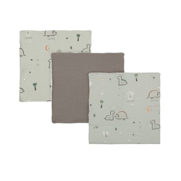 PACK 3 TOALHITAS BEBE JURASIC