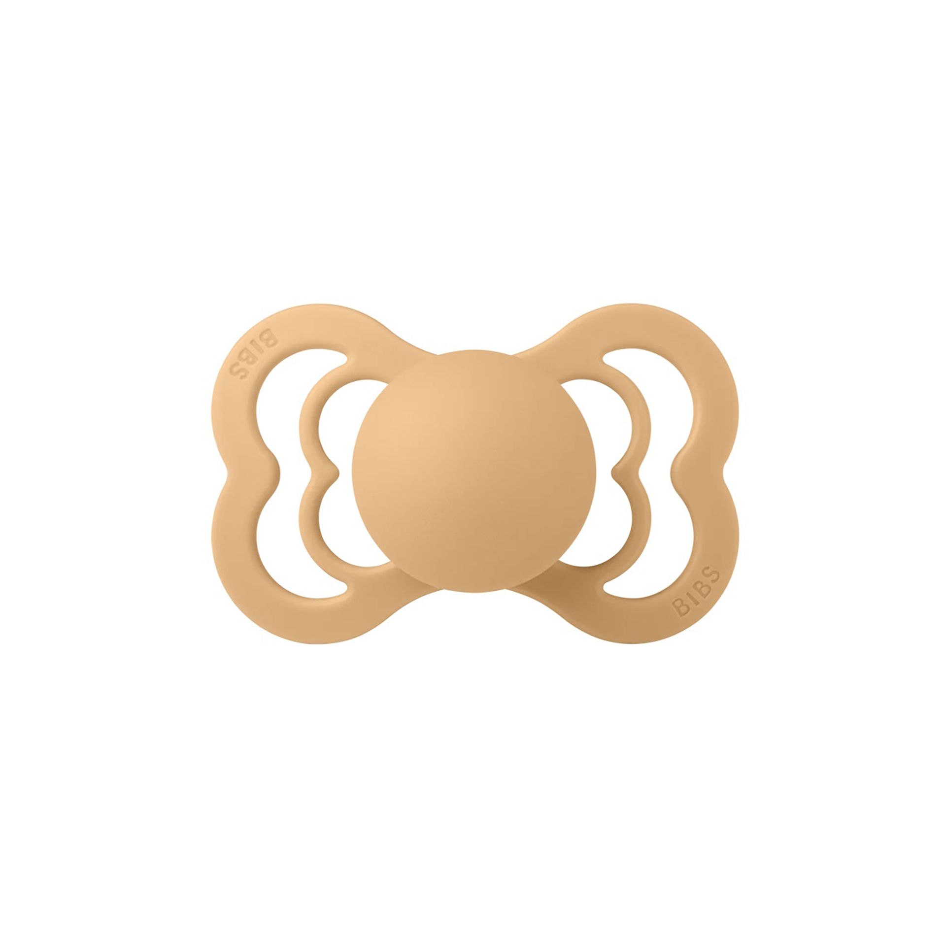 CHUPETAS BIBS SUPREME SILICONE DESERT SAND / SUNSHINE