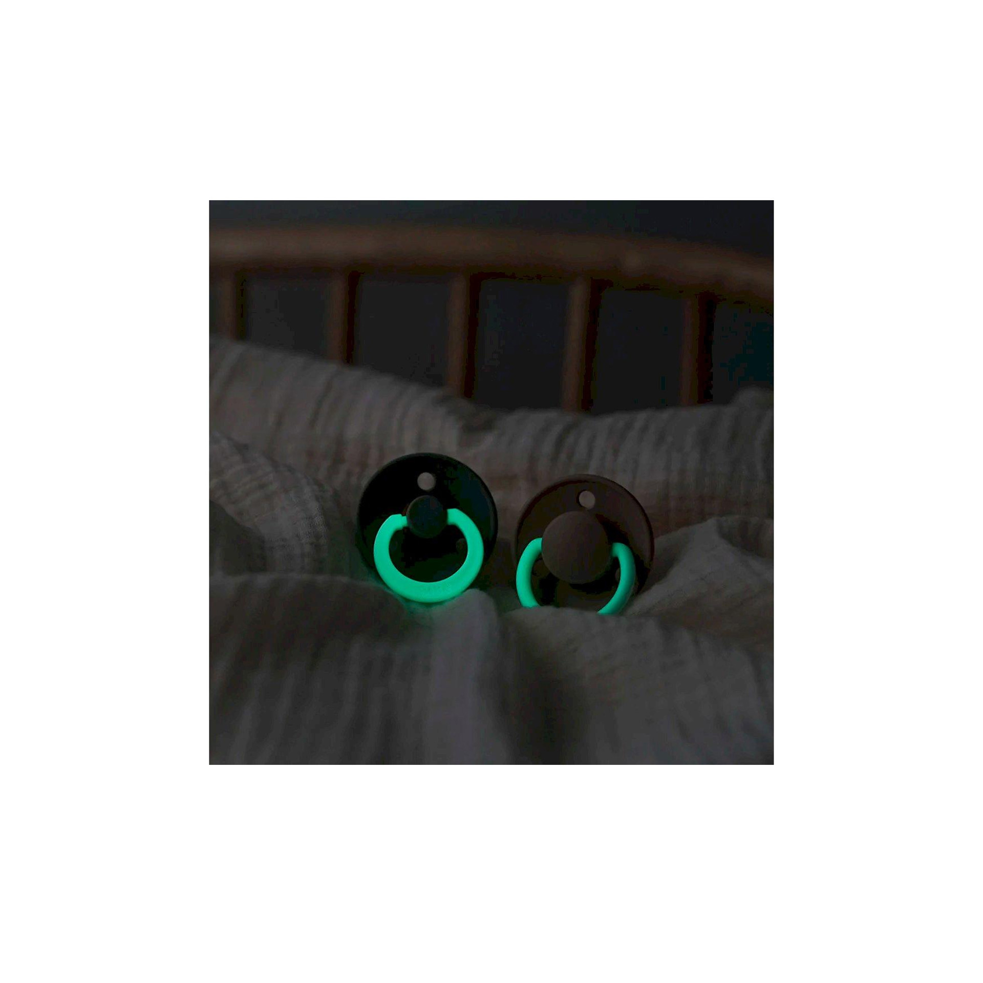 CHUPETAS BIBS NOTURNAS COLOURS SIMÉTRICAS BLUSH / VANILLA