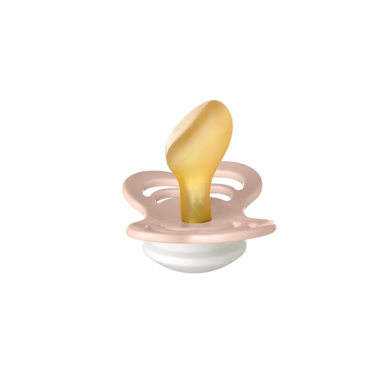 CHUPETAS BIBS NOTURNAS COUTURE LATEX BLUSH / VANILLA