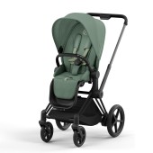 e-PRIAM MATT BLACK LEAF GREEN