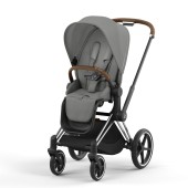 PRIAM CHROME BROWN MIRAGE GREY