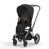 PRIAM CHROME BROWN SEPIA BLACK