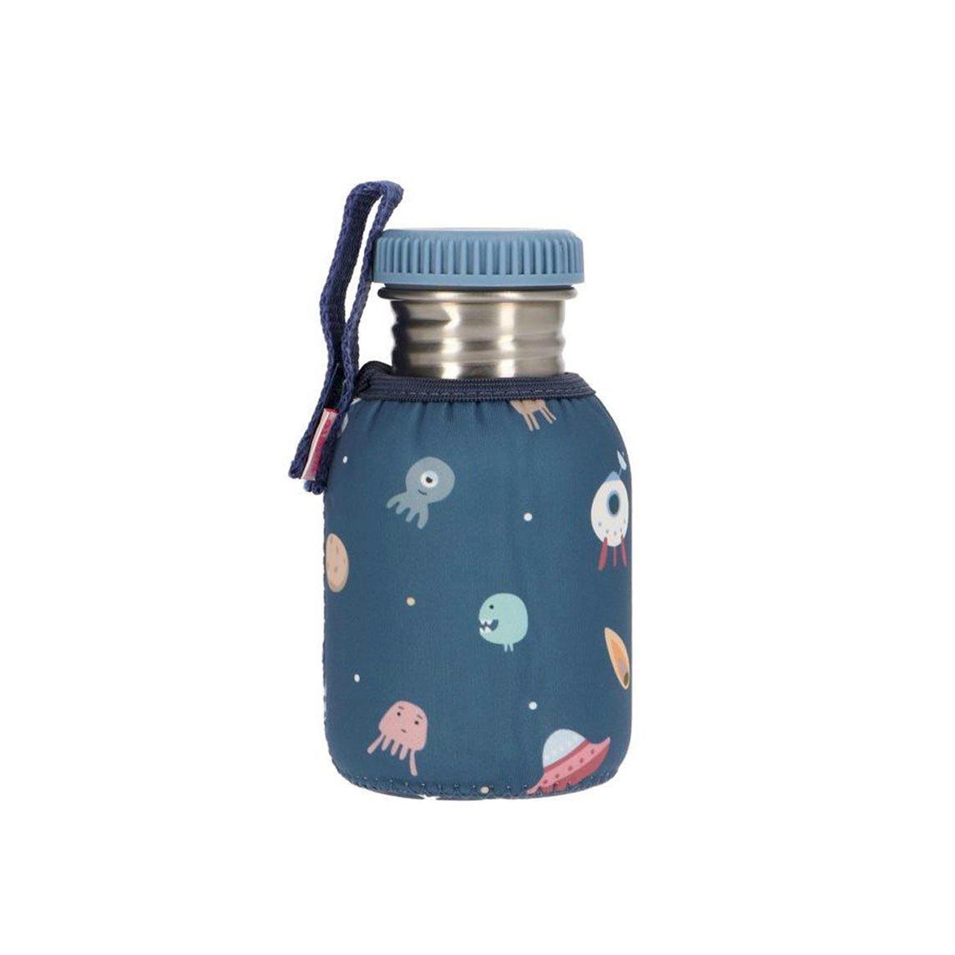 GARRAFA DE AÇO 350ML COM FORRO THE MARTIANS