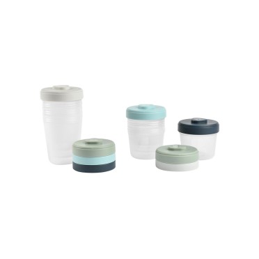 SET 8 COPOS DE ARMAZENAMENTO CLIP 2ª IDADE