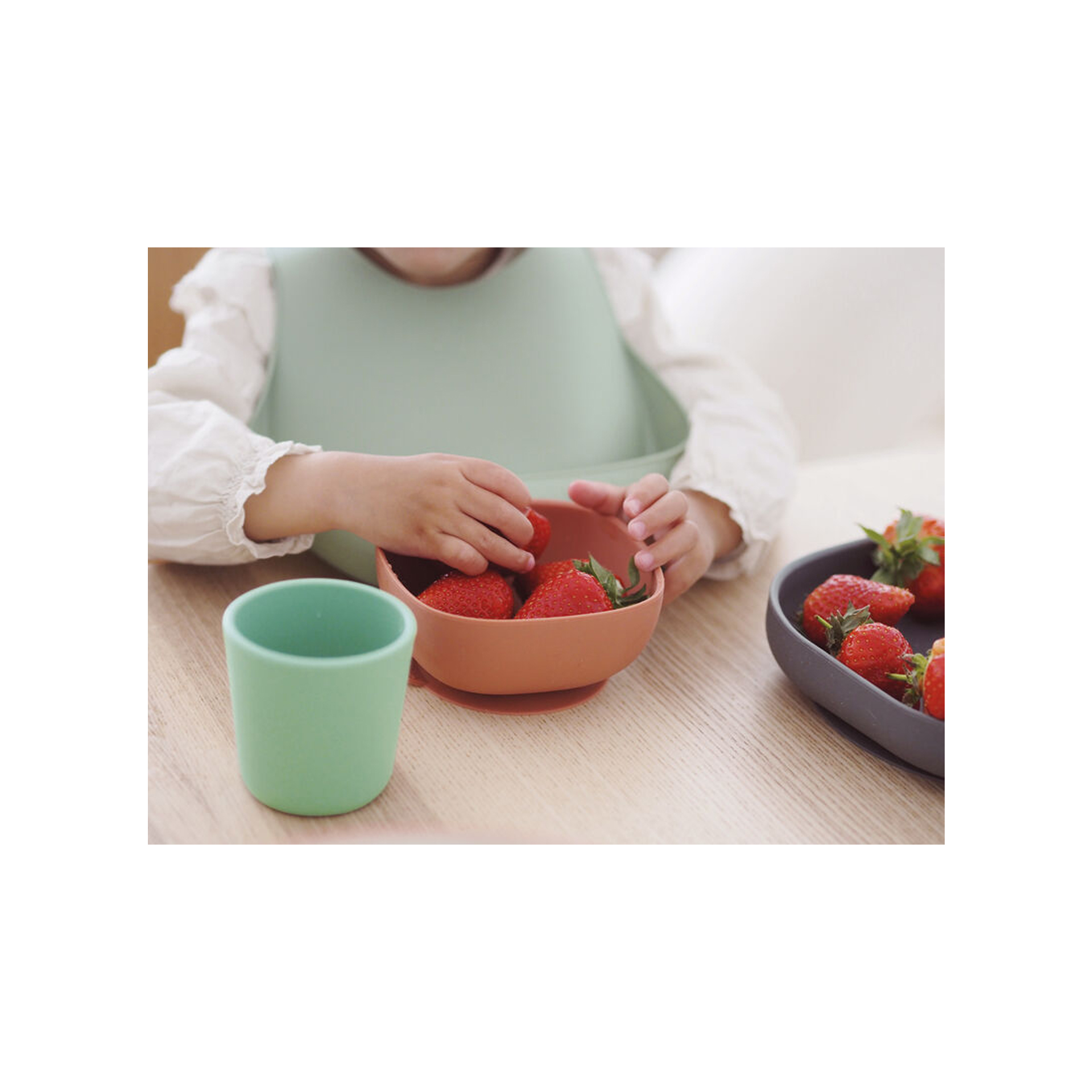 CONJUNTO DE REFEIÇÃO 4 PEÇAS SILICONE