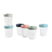 SET 6 COPOS DE ARMAZENAMENTO CLIP 2 IDADE 250ML