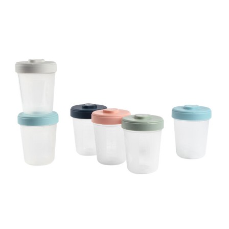 SET 6 COPOS DE ARMAZENAMENTO CLIP 2 IDADE 250ML
