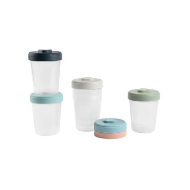 SET 6 COPOS DE ARMAZENAMENTO CLIP 2 IDADE 250ML