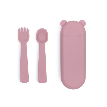 TALHERES FEEDIE COM BOLSA SILICONE