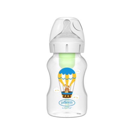 BIBERÃO GARGALO LARGO OPTIONS + 330ML