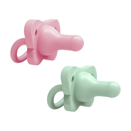 PACK 2 CHUPETAS HAPPY PACI SILICONE