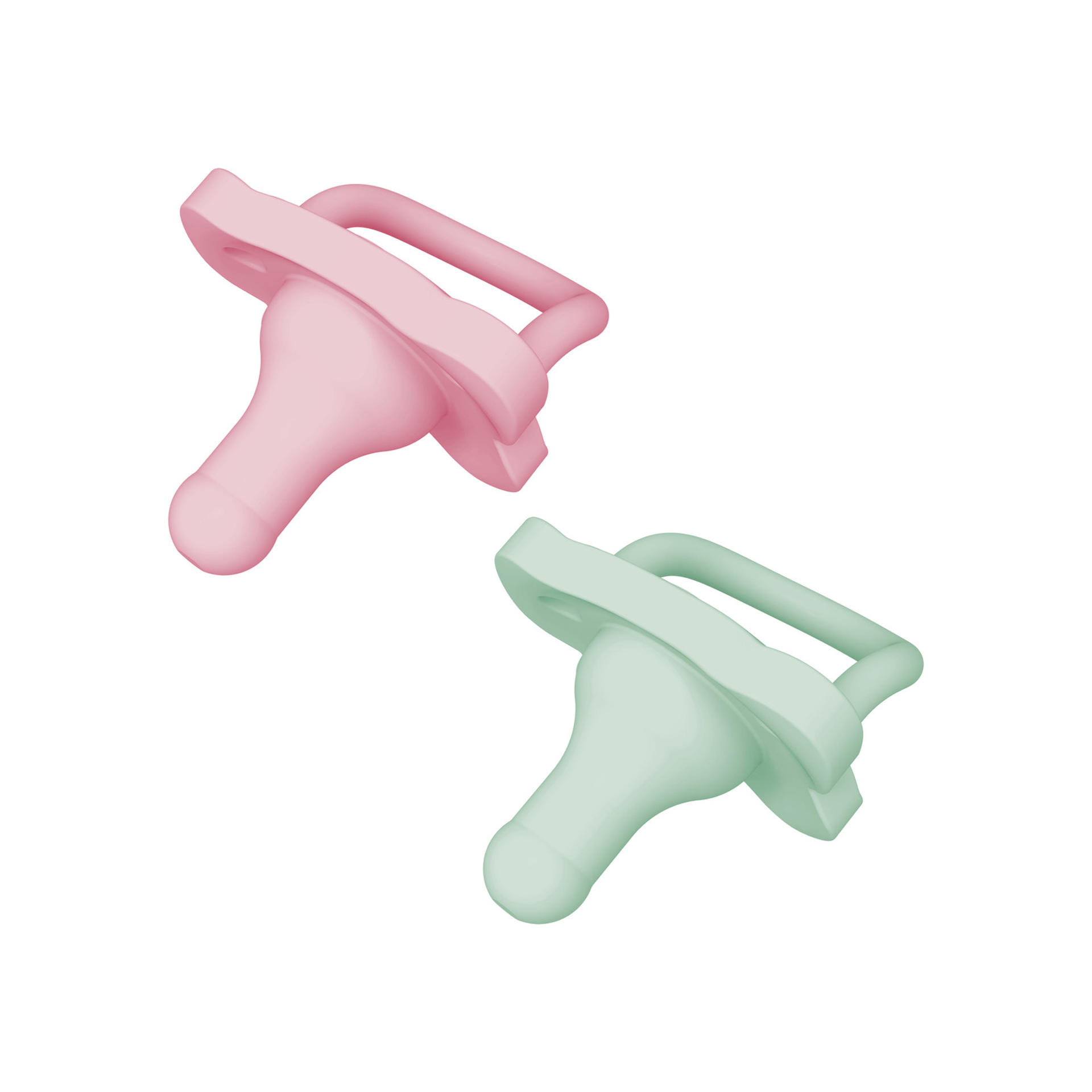 PACK 2 CHUPETAS HAPPY PACI SILICONE