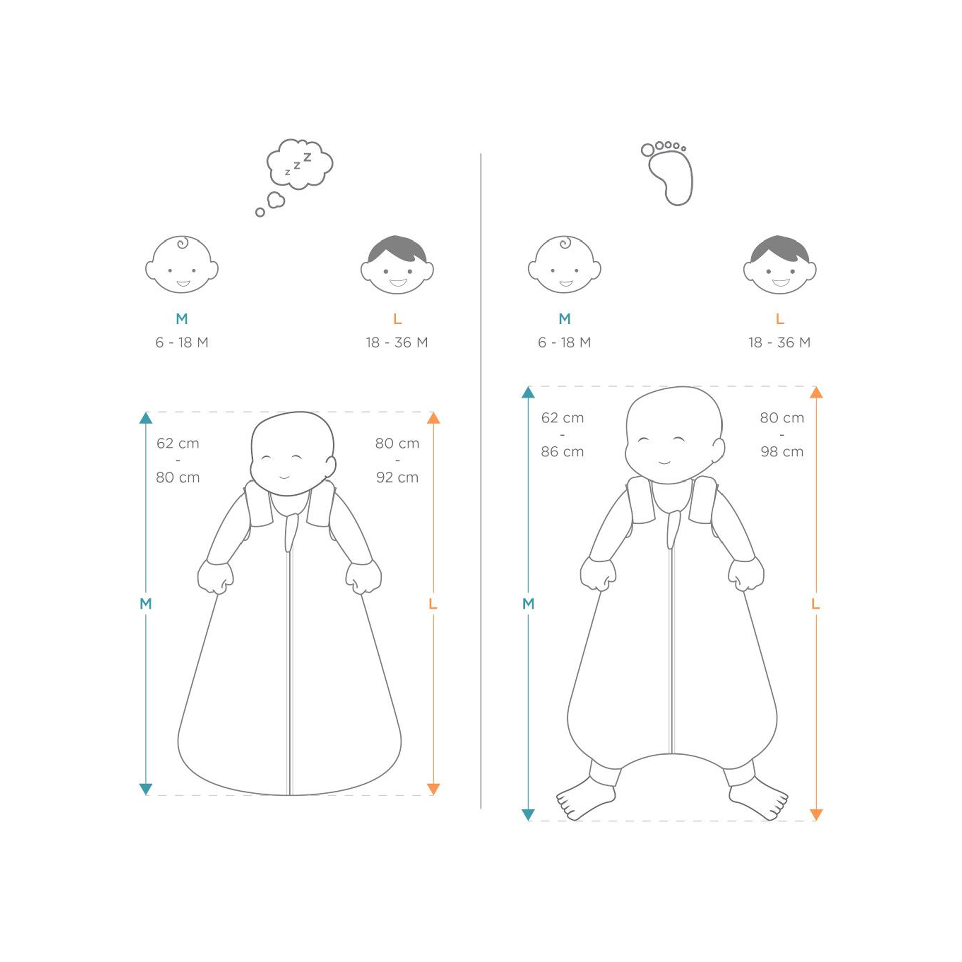 SACO DE DORMIR ON THE MOVE TOG 2.5 ELEPHANT