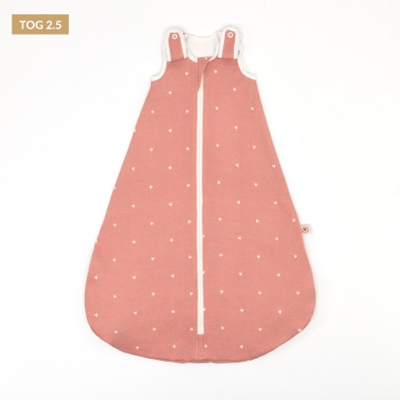 SACO DE DORMIR ON THE MOVE TOG 2.5 ROSE HEARTS