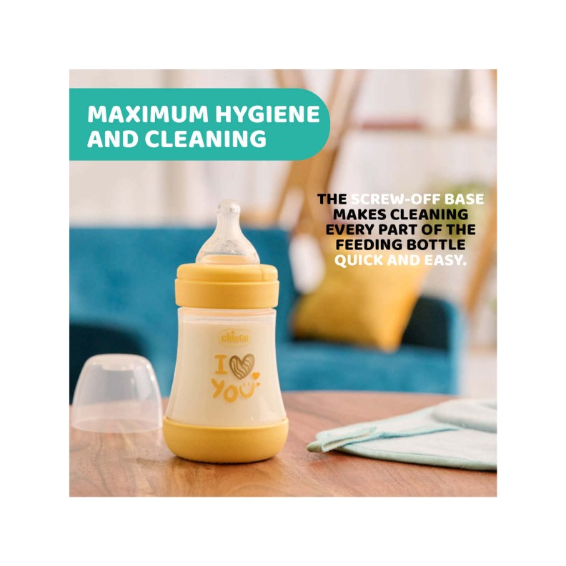 BIBERÃO PERFECT 5 150ML FLUXO NORMAL