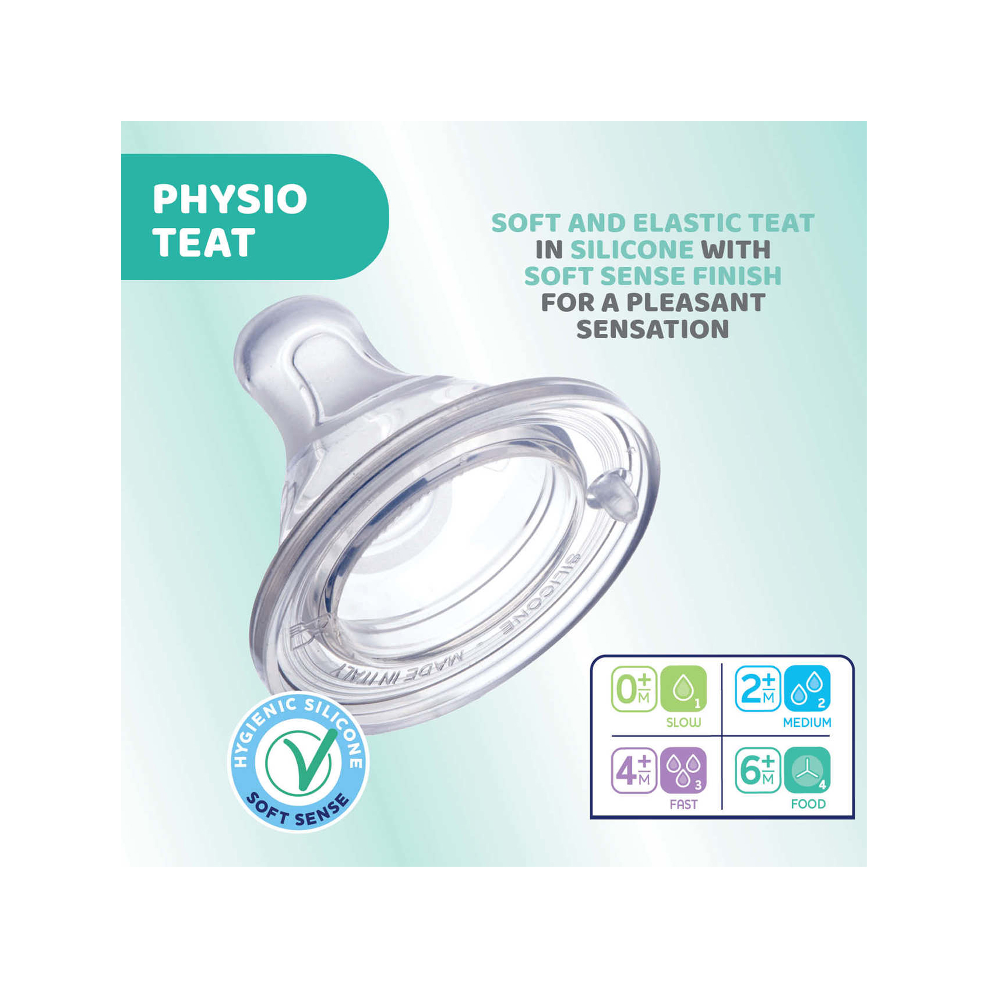 BIBERÃO PERFECT 5 150ML FLUXO NORMAL