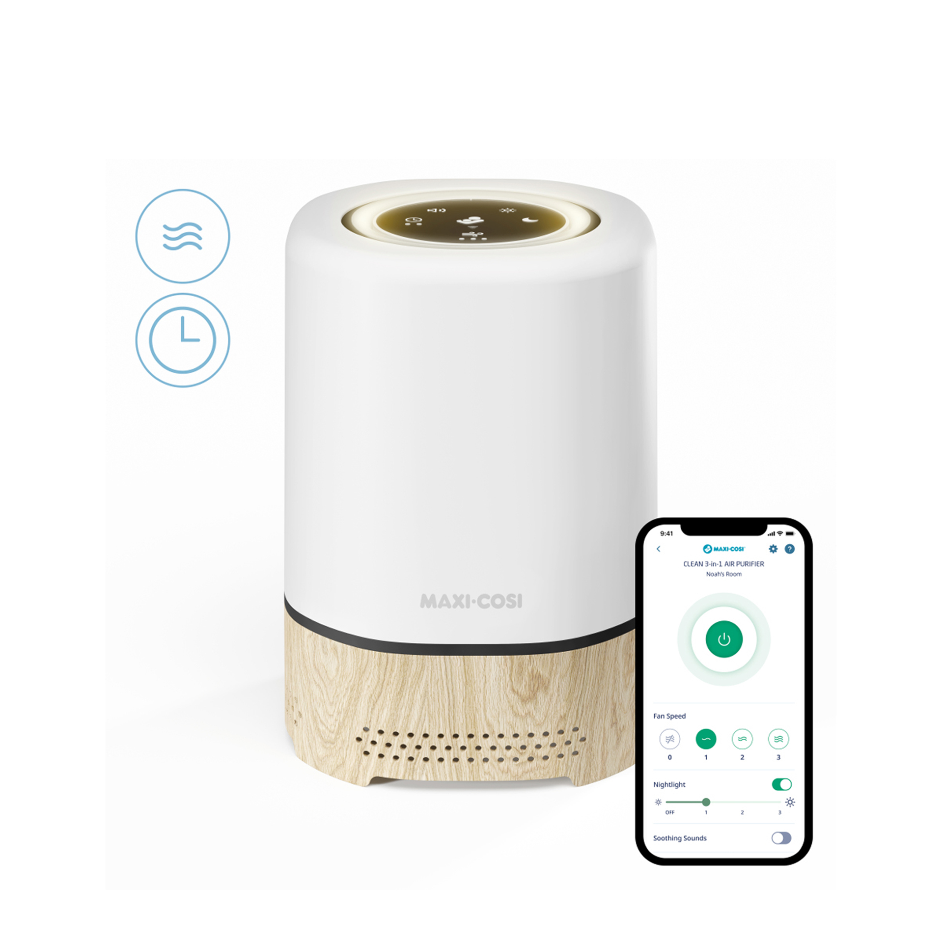 PURIFICADOR DE AR INTELIGENTE 3EM1 CLEAN