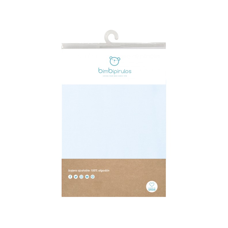 LENÇOL ALGODÃO AJUSTÁVEL PARA BERÇOS MAXI BASIC