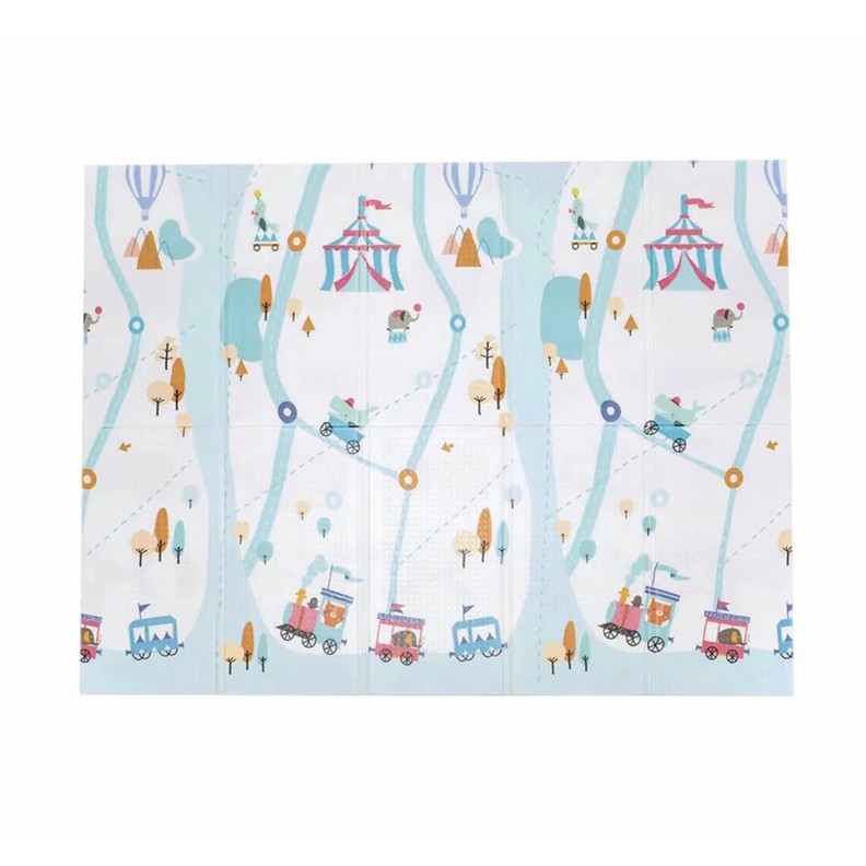 TAPETE DE JOGOS SOFT CIRCUS DUPLA FACE