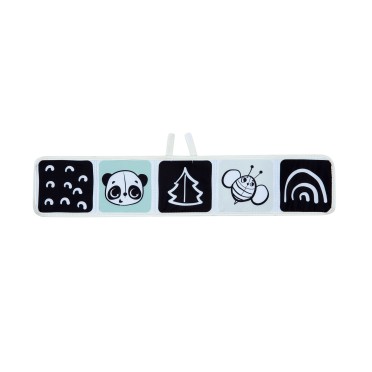 TAPETE DE ATIVIDADES GYMINI BLACK & WHITE DECOR