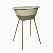 BANHEIRA LUMA + SUPORTE OLIVE GREEN
