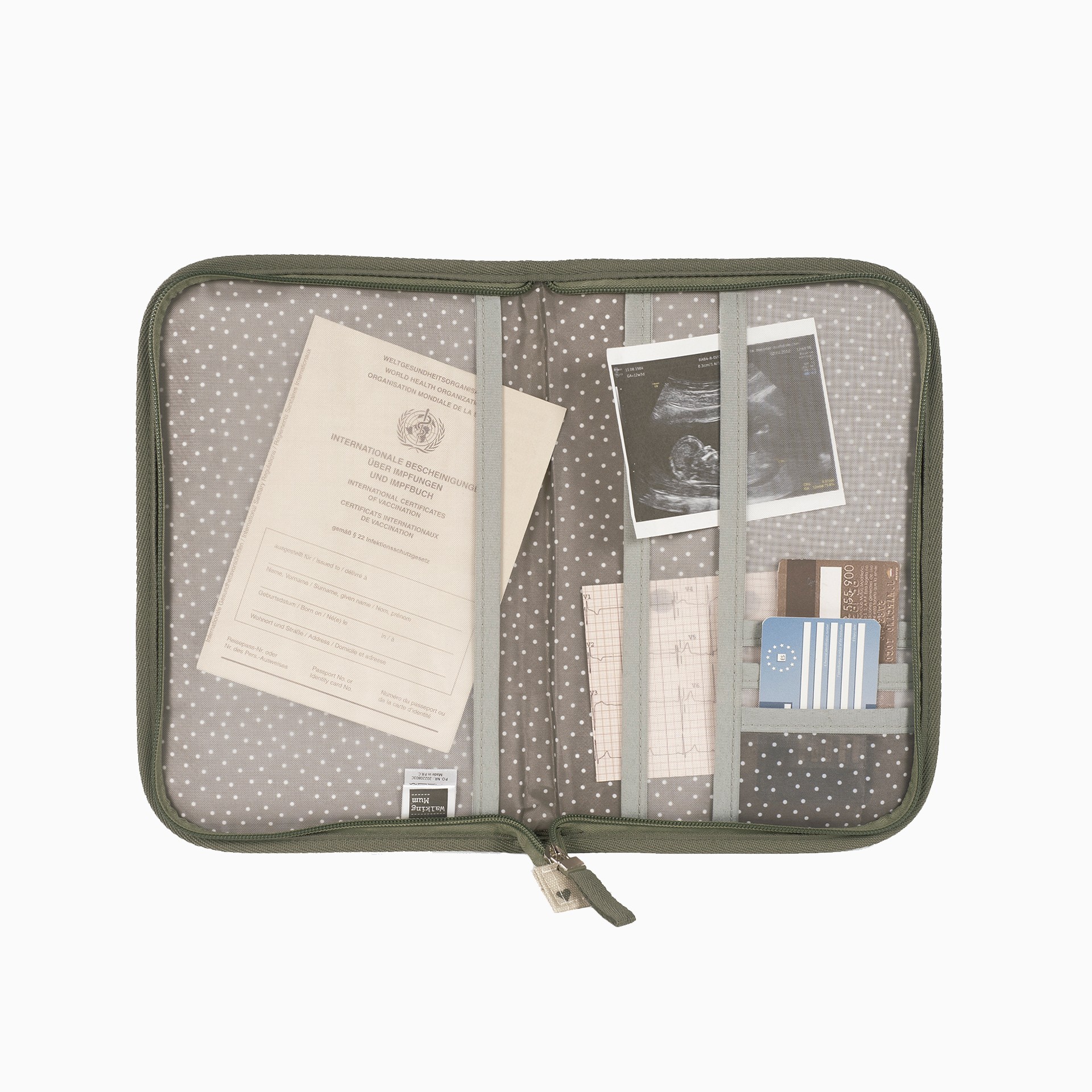 PORTA DOCUMENTOS POPPY HEARTS