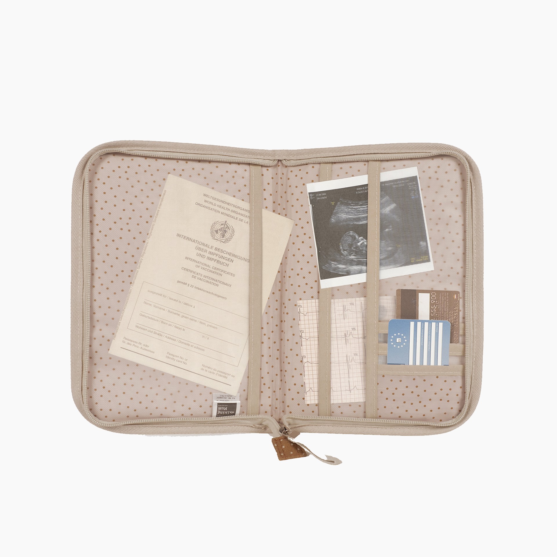 PORTA DOCUMENTOS POPPY POLKA DOT