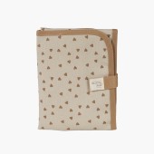 MUDA-FRALDAS POPPY HEARTS CINNAMON