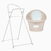 BANHEIRA SHNUGGLE + SUPORTE TAUPE