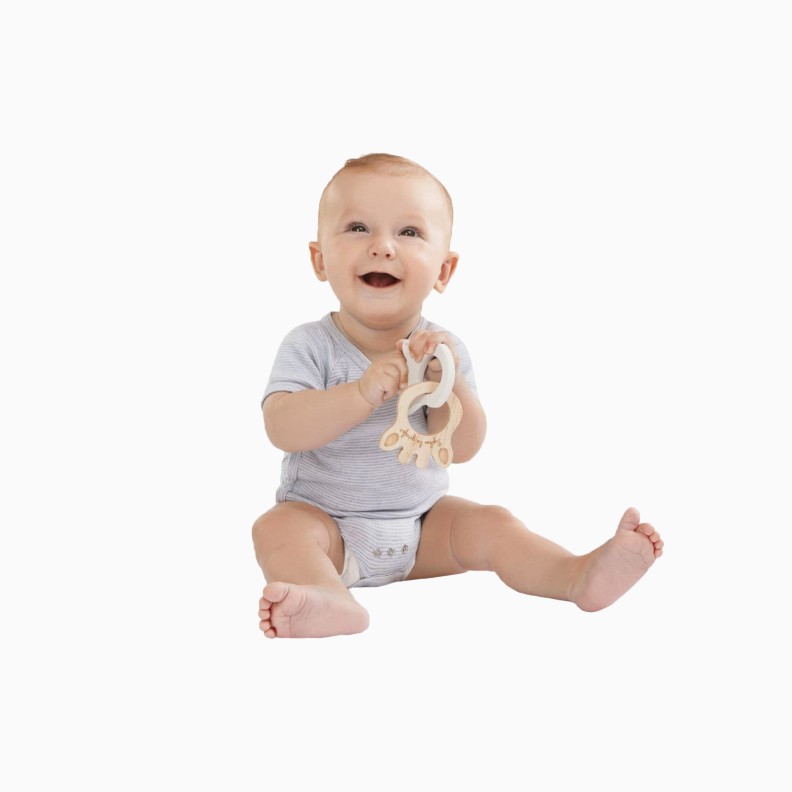 ANEL SILHUETA BORRACHA & MADEIRA