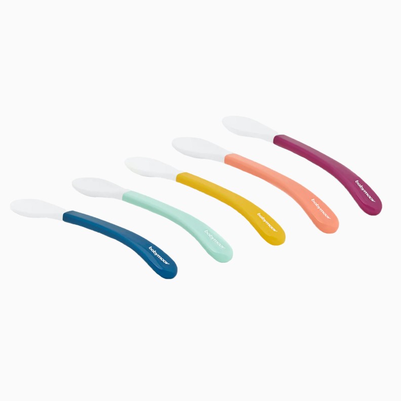 CONJUNTO DE 5 COLHERES SILICONE 2 IDADE