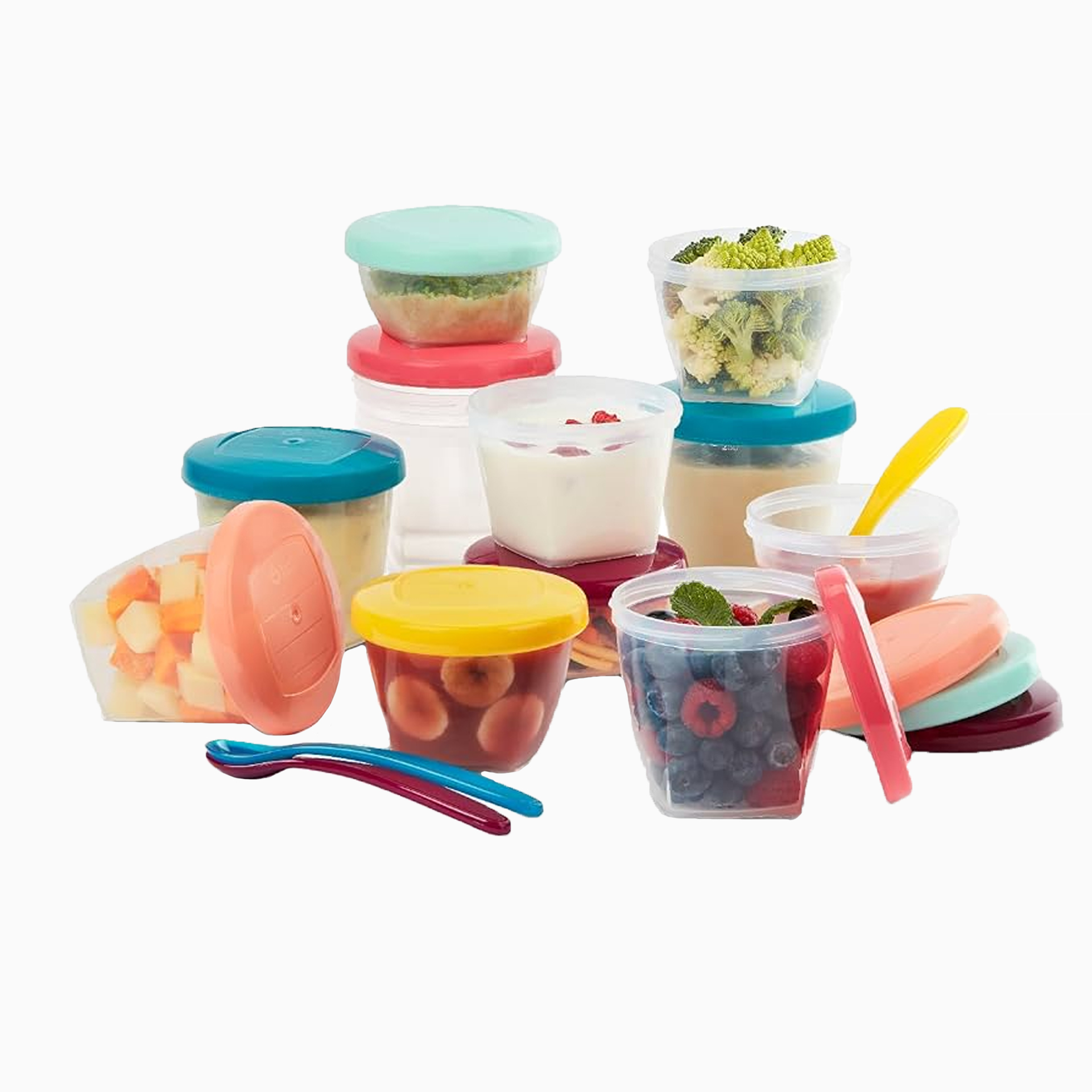 SET 12 FRASCOS DE ARMAZENAMENTO BABYBOLS