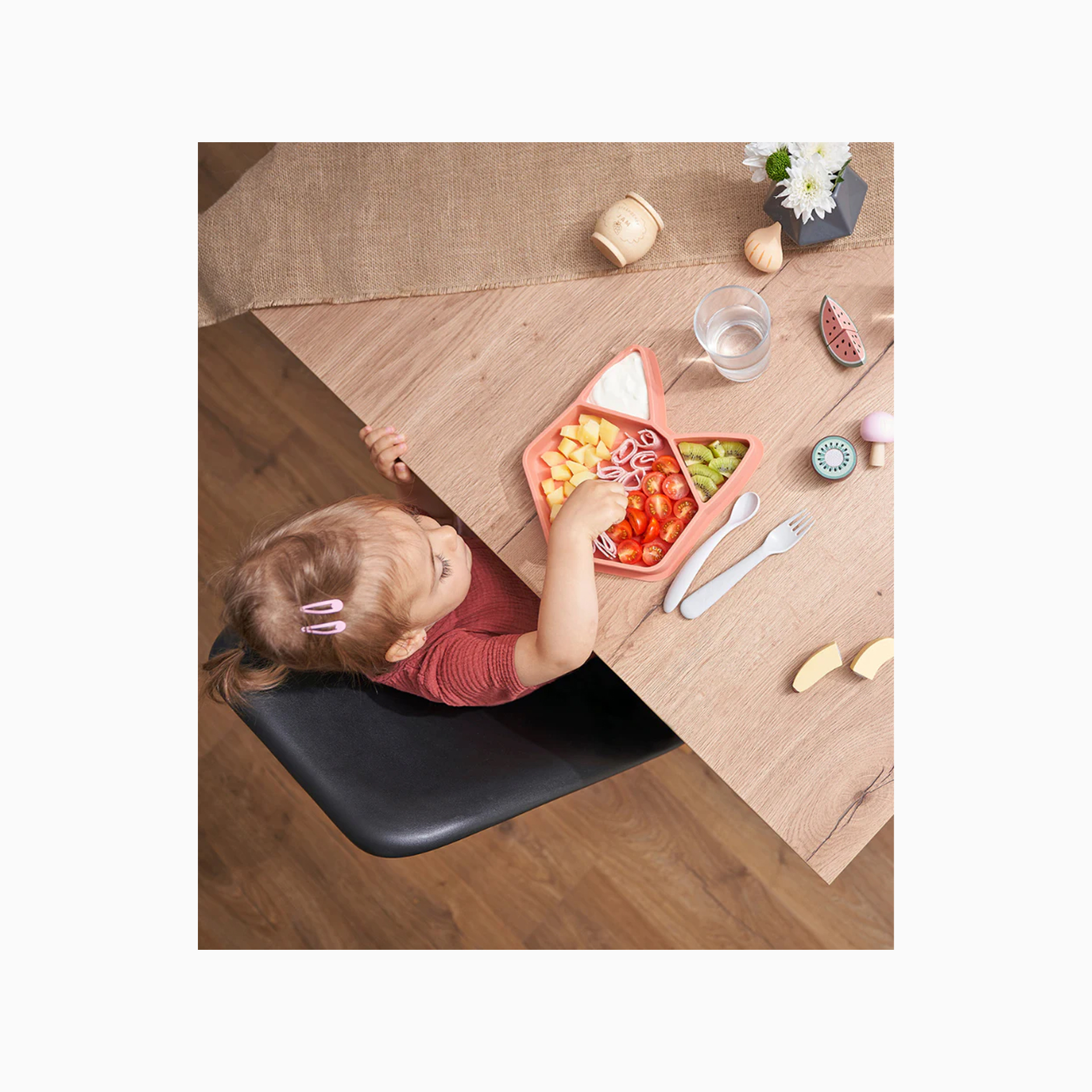 PRATO DE SILICONE ISY RAPOSA