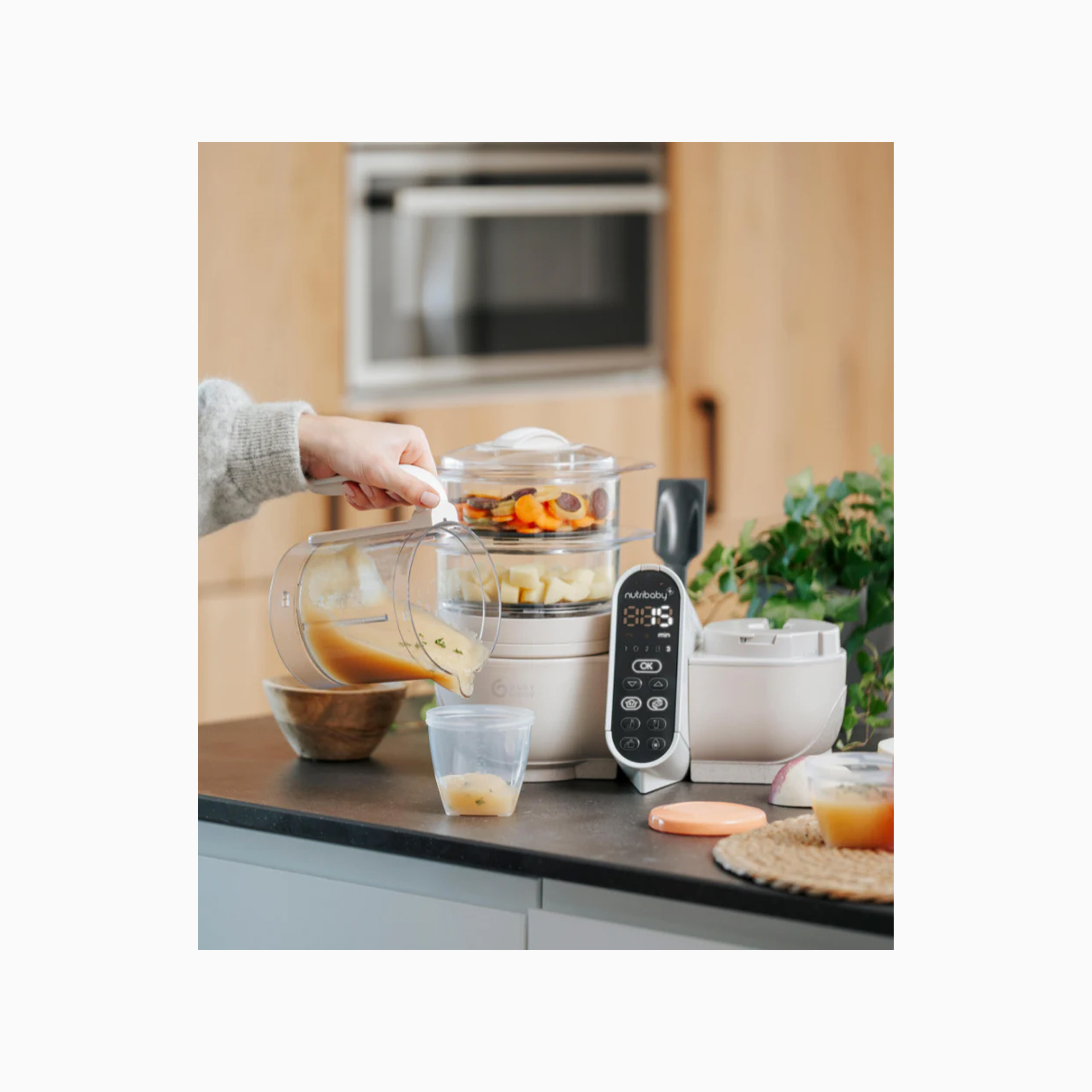 ROBOT DE COZINHA MULTIFUNCIONAL NUTRIBABY +