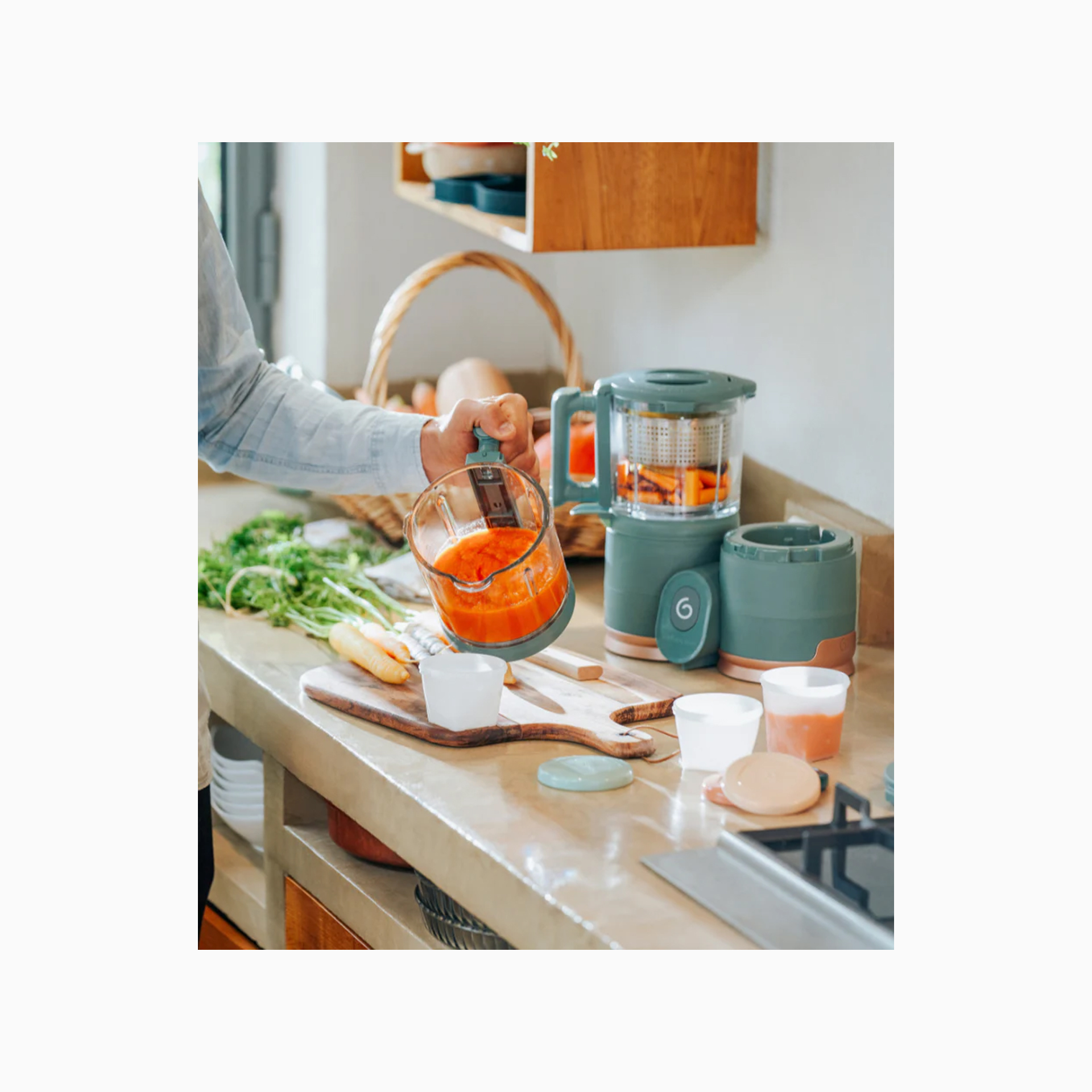 ROBOT DE COZINHA NUTRIBABY VIDRO