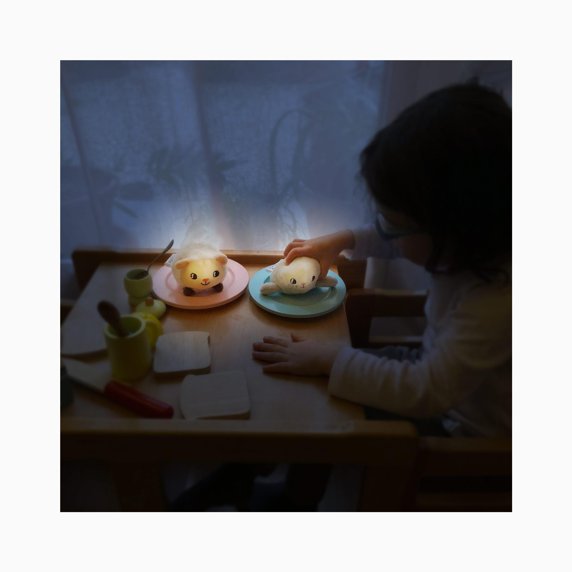 MINI PELUCHE LUMINOSO SHAKIES   OVELHA