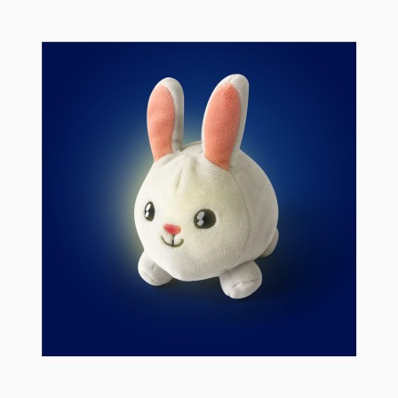MINI PELUCHE LUMINOSO SHAKIES COELHO