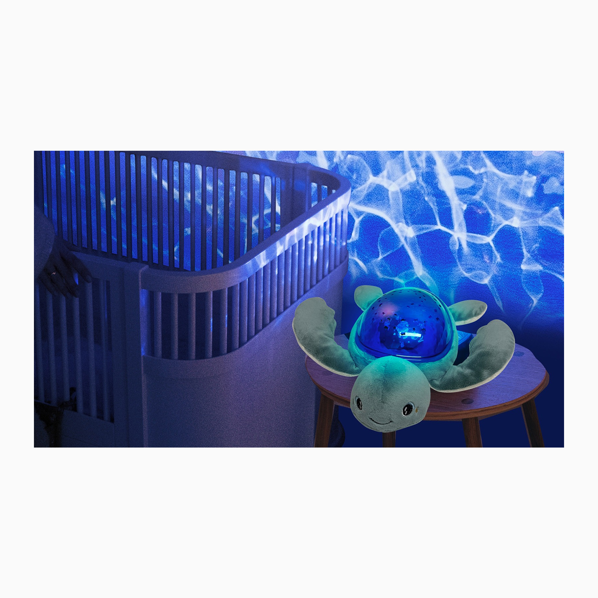 PROJETOR DE PELUCHE RECARREGÁVEL AQUA DREAM TARTARUGA