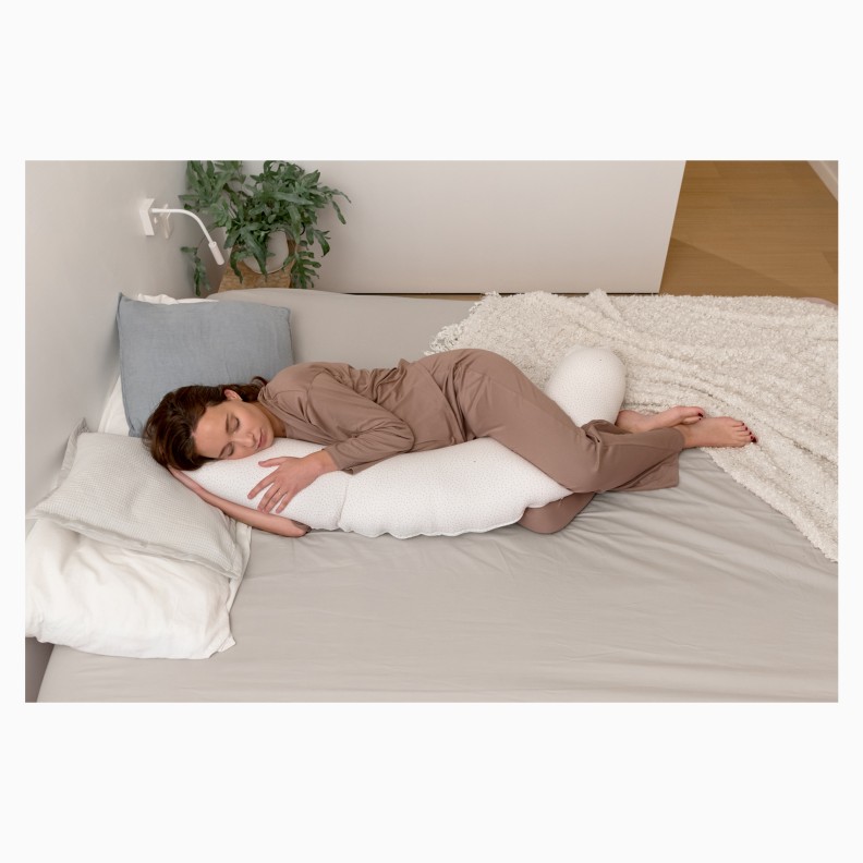 ALMOFADA BUDDY SILVER DOTS