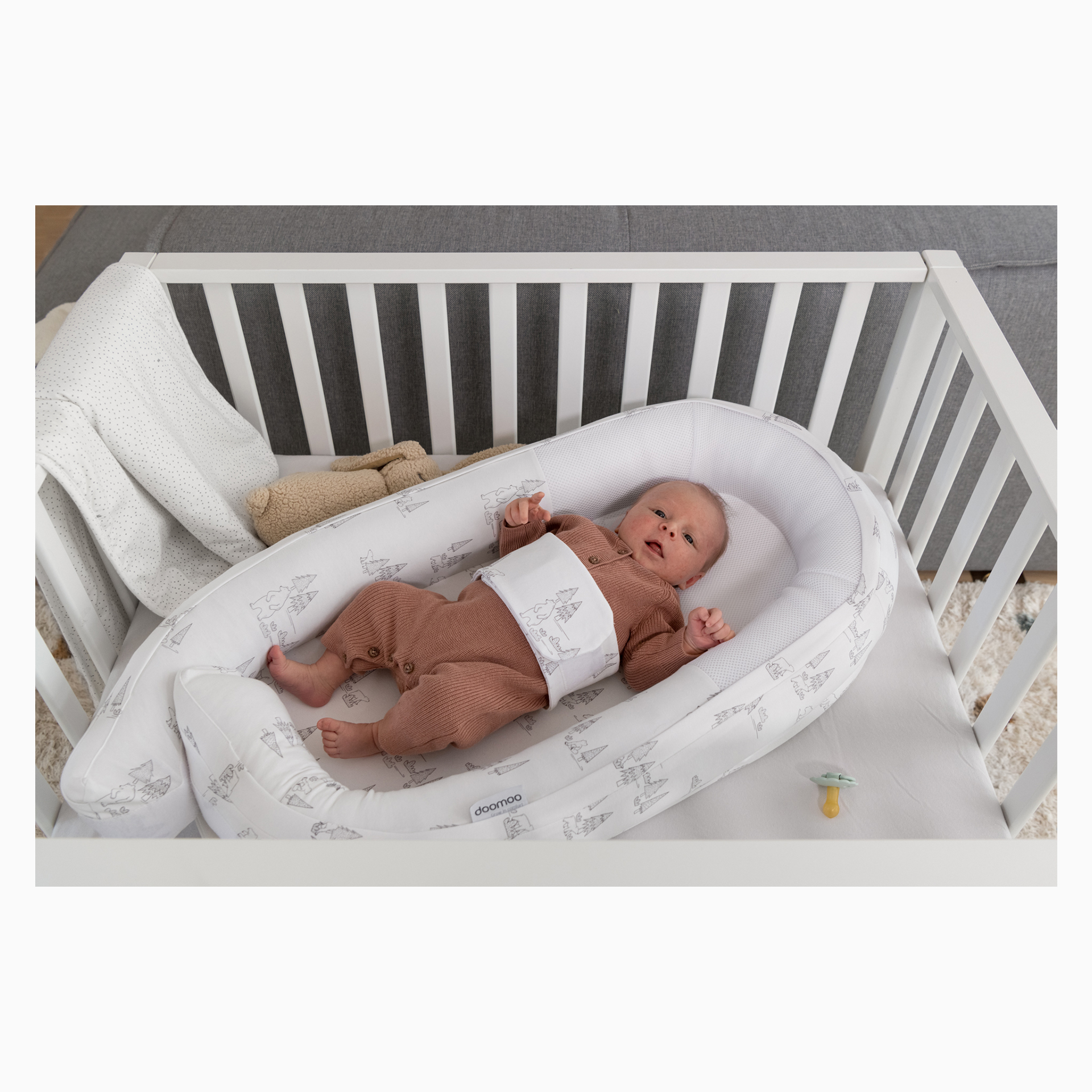 COCOON BEAR FAMILY CINZA